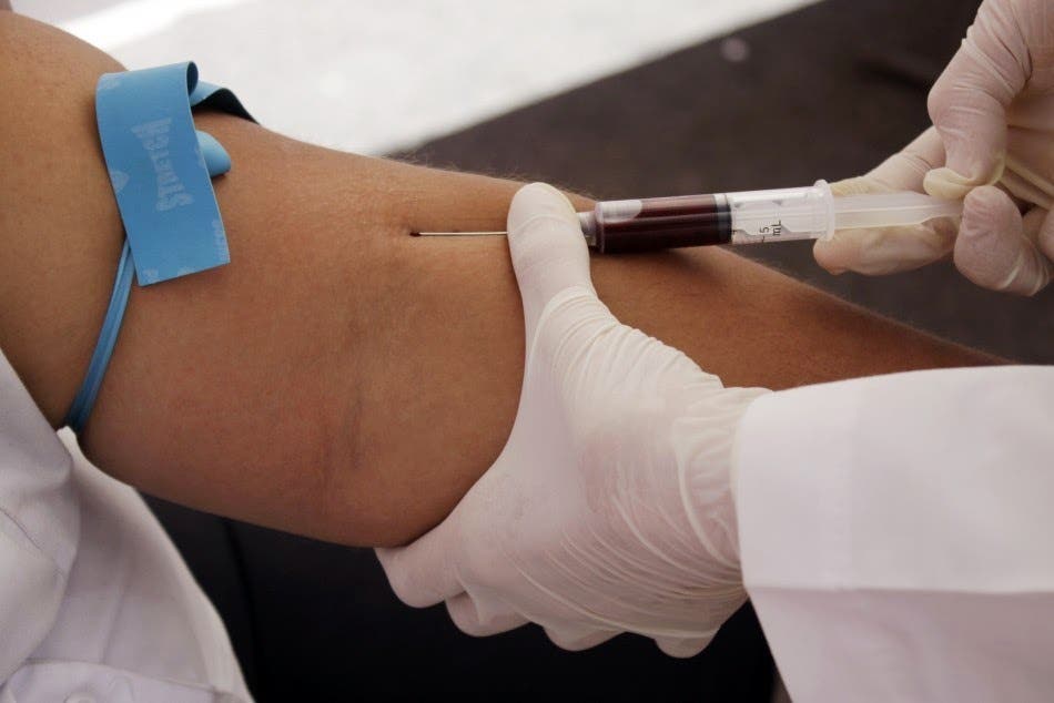 Exame de sangue