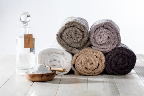 Bicarbonato para lavar as toalhas