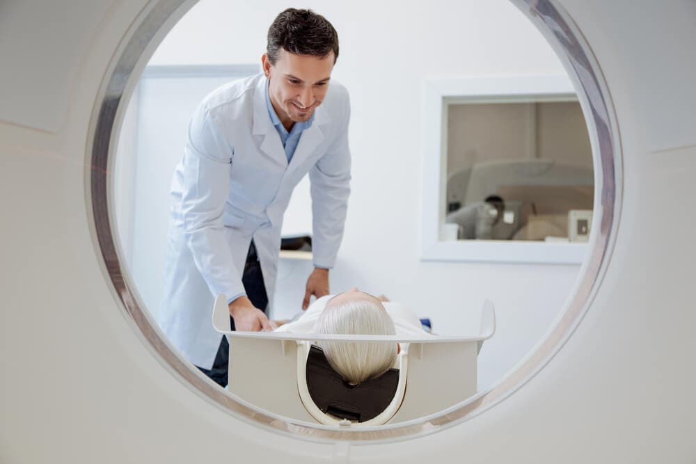 Exame de ressonância