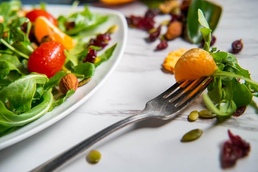 Salada fresca de cítricos