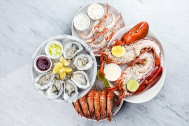 O colesterol dos frutos do mar