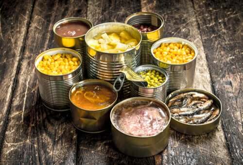 Alimentos enlatados