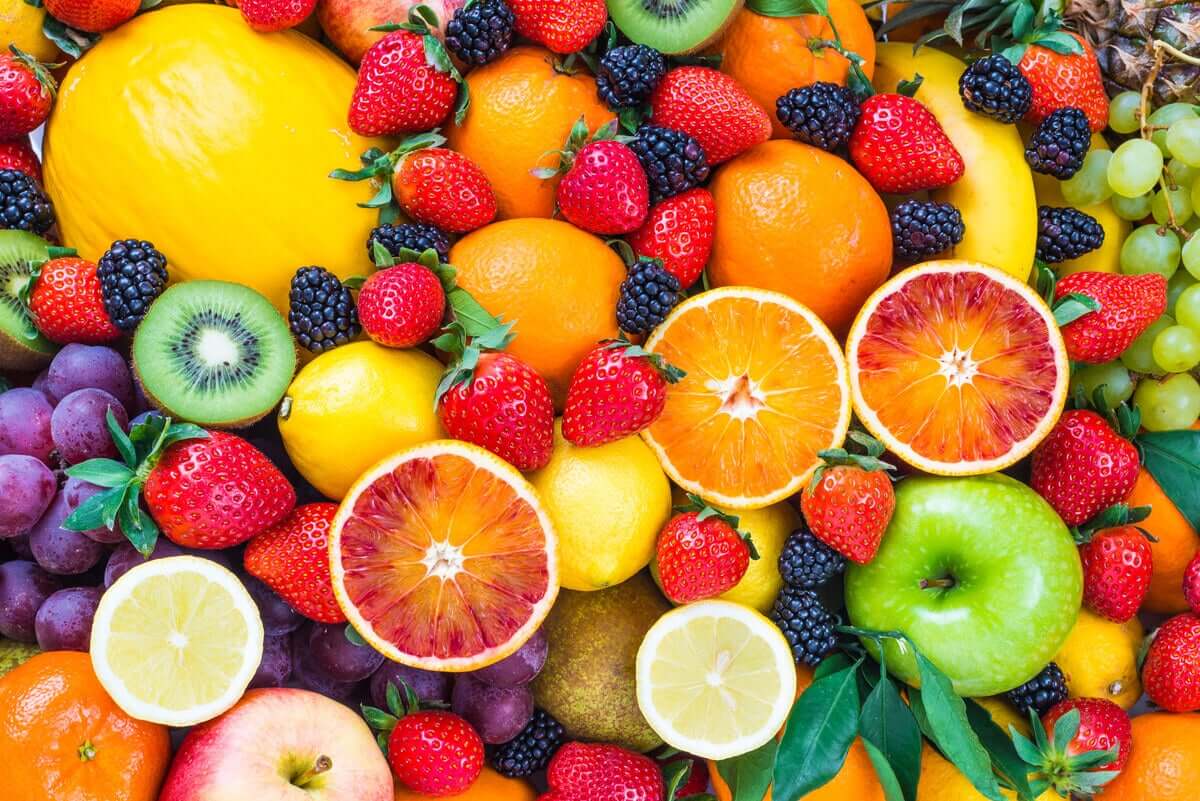 Frutas coloridas