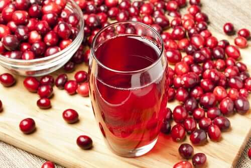 Suco de cranberry