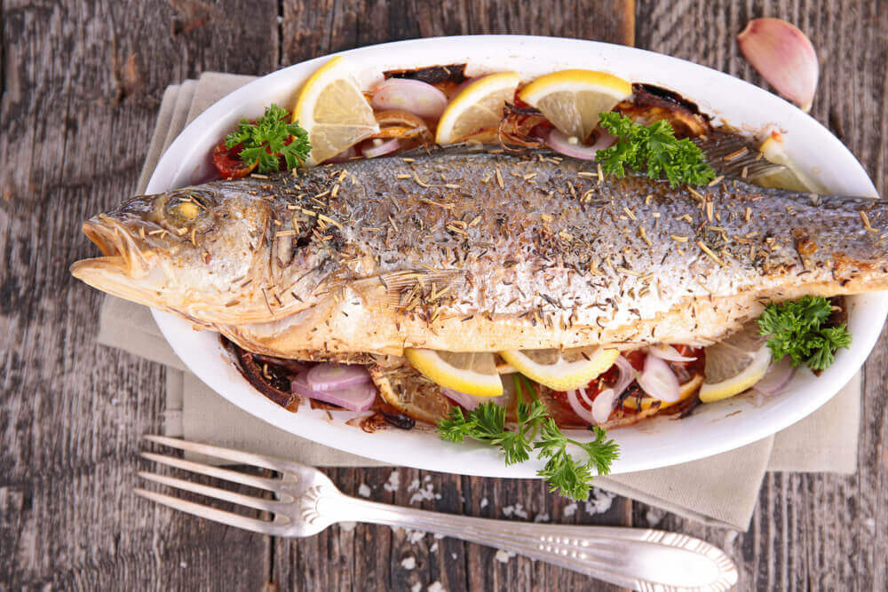 Peixe assado