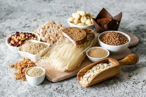 Produtos que contêm glúten