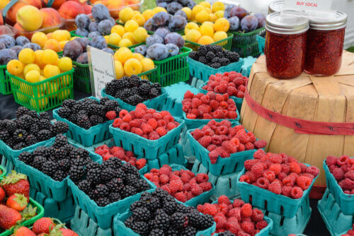 Frutas no mercado