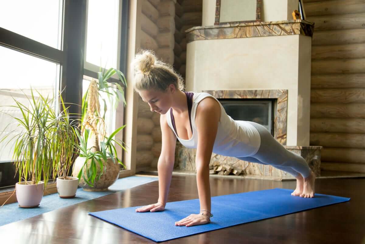 Fazer exercícios em casa