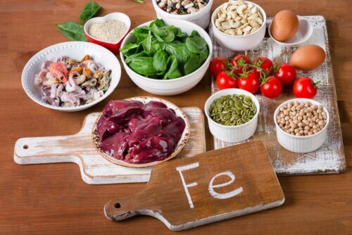 Alimentos ricos em ferro