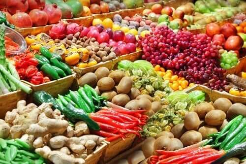 Frutas e vegetais
