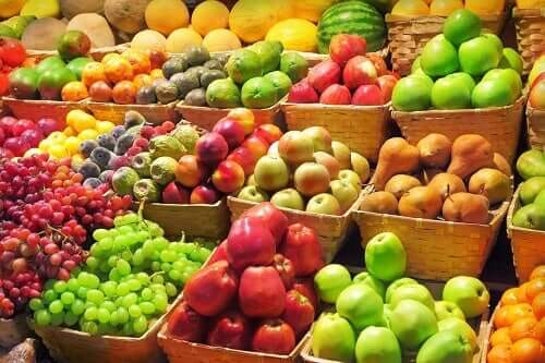 Frutas da estação