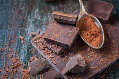 Chocolate combinado com especiarias
