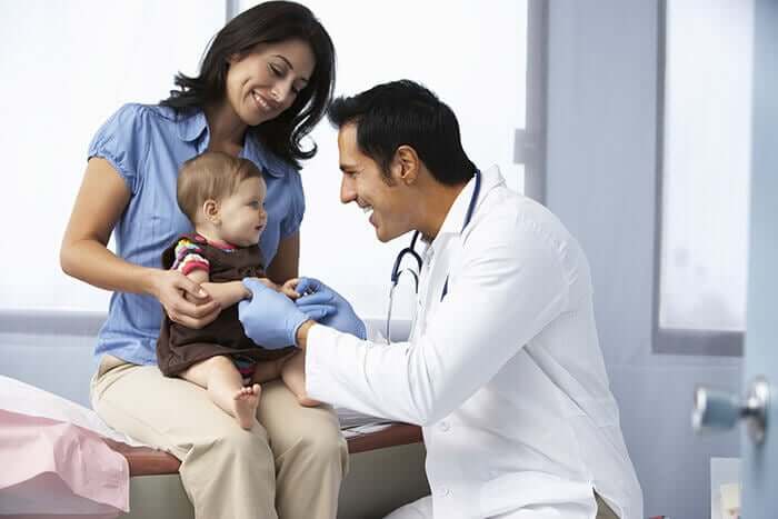 Consulta com pediatra