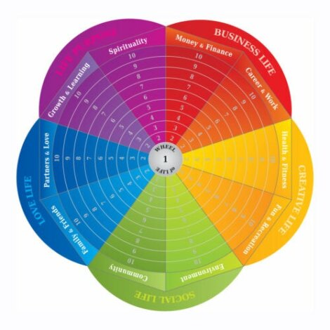 Roda da vida como ferramenta de mudança - Melhor com Saúde