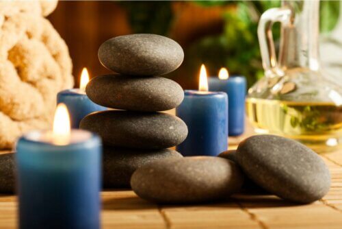Pedras para fazer massagem