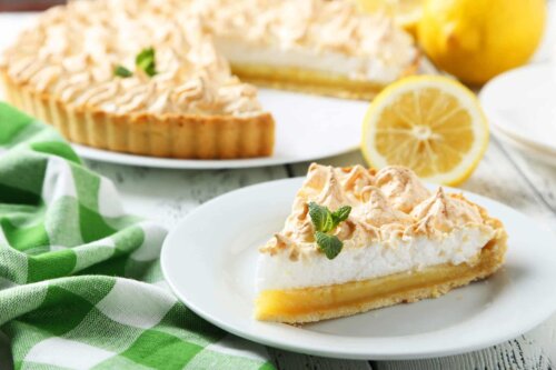Receita de torta de limão