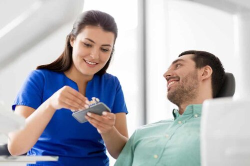 Consulta com dentista