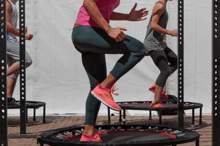 Aula de Jumping fitness