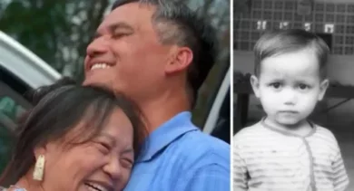 Mãe e filho se reencontram após 48 anos separados