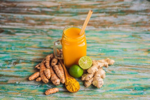 Remédios de cúrcuma e gengibre para tratar a dor articular