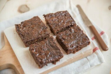 Brownie de batata doce vegano e sem glúten