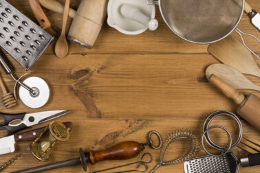 Os 20 utensílios de cozinha mais necessários