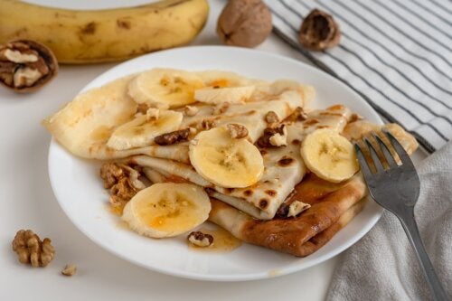 6 cafés da manhã ou lanches saudáveis com banana