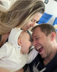 Esposa de Leifert fala sobre a dor da luta contra câncer da filha: "Ela me dá forças"