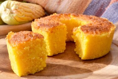 Receita de bolo de fubá