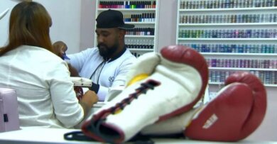 De boxeador a designer de unhas: Thomaz continua lutando, mas de outra forma