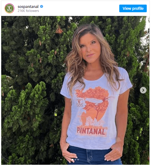 Cristiana Oliveira, ex-Pantanal