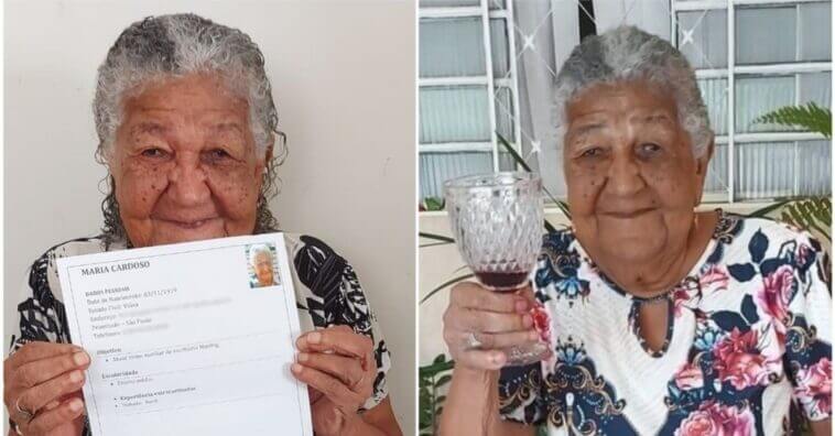 Senhora de 101 anos viraliza com entrega de currículo e se torna influencer de vinhos