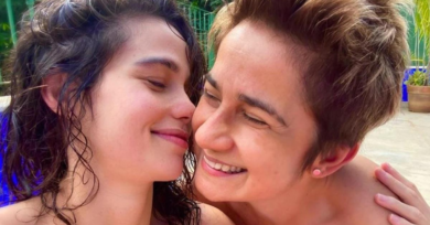 Nanda Costa faz declaração de amor no aniversário de 54 anos da esposa Lan Lanh: “Sorte a minha ser mãe contigo”