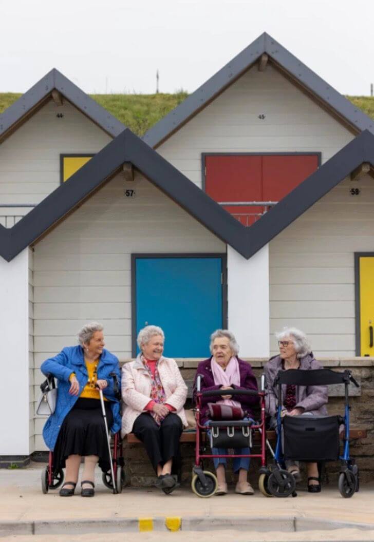 Amigas que se conheceram na escola são amigas mesmo depois de 87 anos