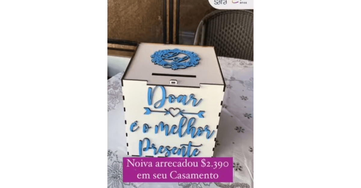 Noiva pede doações a pessoas com câncer como presente de casamento