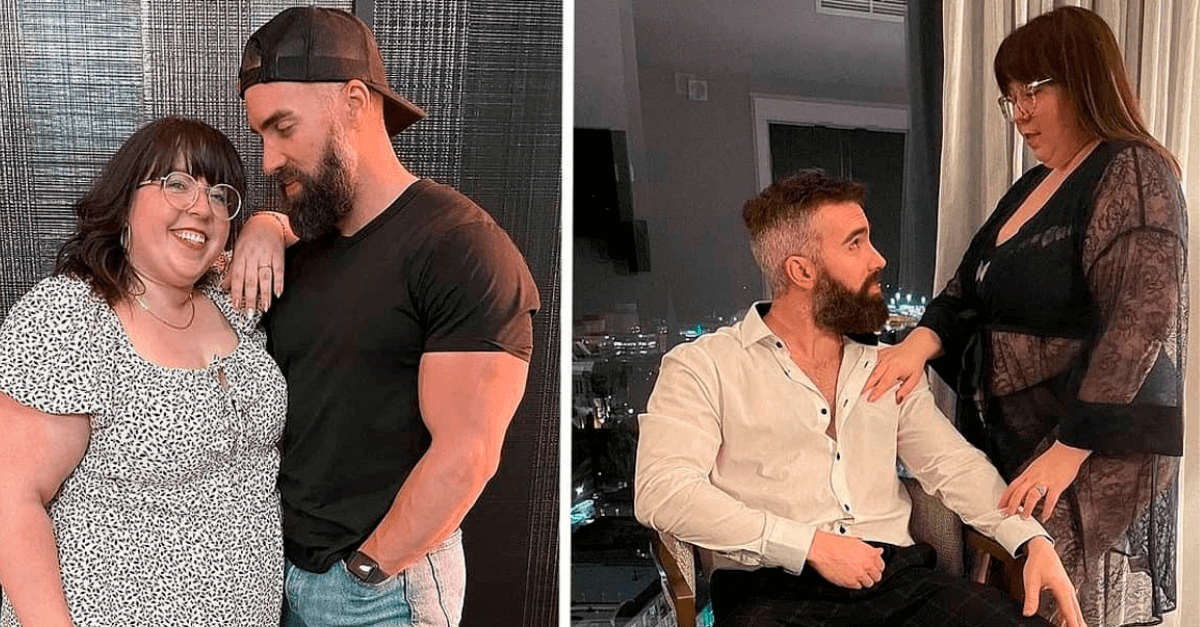 Mulher plus size é criticada por conta da diferença física do casal