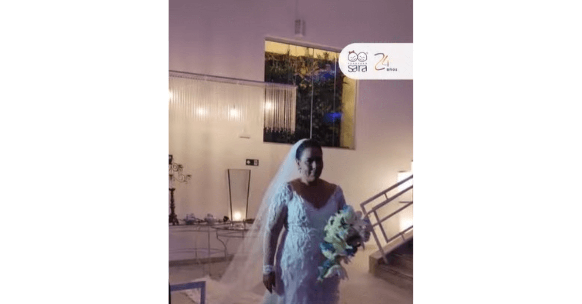 Noiva pede doações a pessoas com câncer como presente de casamento