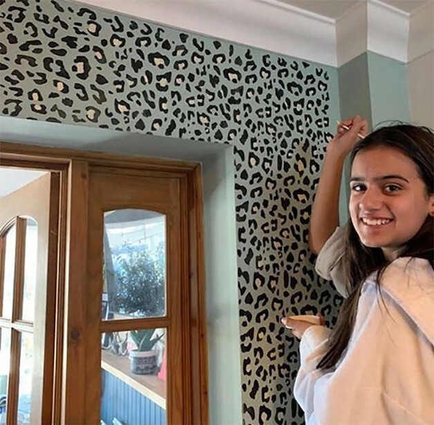 Menina de 12 anos reforma casa da família em uma semana