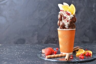 Receita caseira de tacos de chocolate