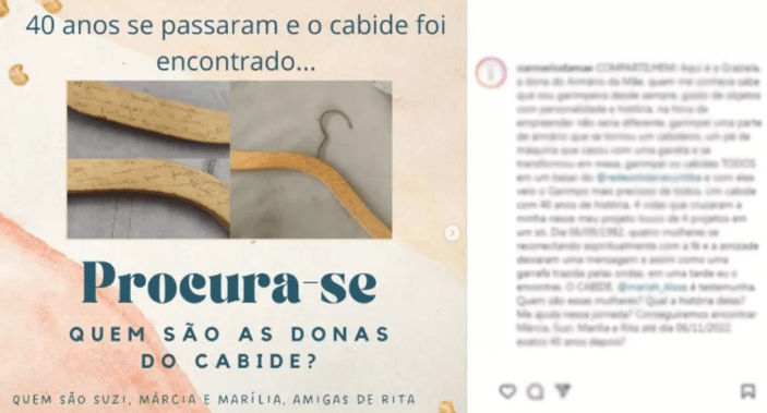 cabides com recados