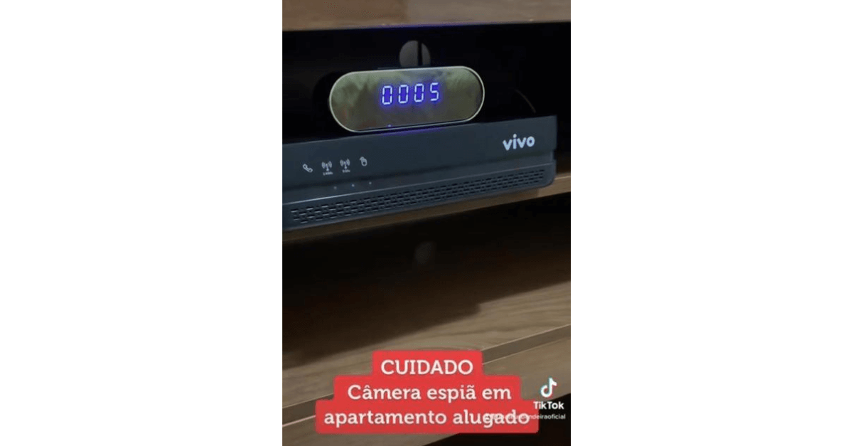 Jovem encontra câmera escondida em apartamento alugado por meio do Airbnb