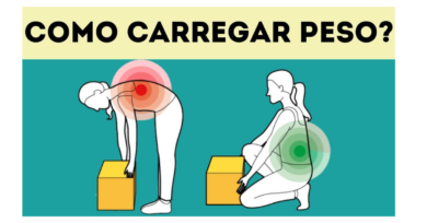 Carregar peso de forma errada pode provocar lesões: conheça 10 erros comuns