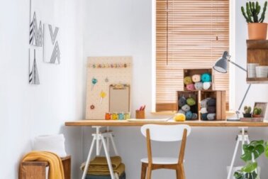 Como criar um espaço "craft" em casa