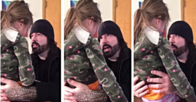 Veja como esse pai ensina desde cedo a sua filha a lidar com a raiva