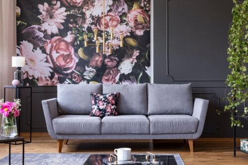 Como integrar o papel de parede "vintage" na decoração da casa
