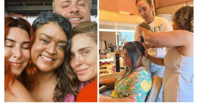 “Me dão força e me seguram”: Em tratamento contra câncer Preta Gil agradece apoio de amigos