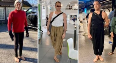 Homem anda descalço há mais de 20 anos e diz que o 'corpo se adapta'