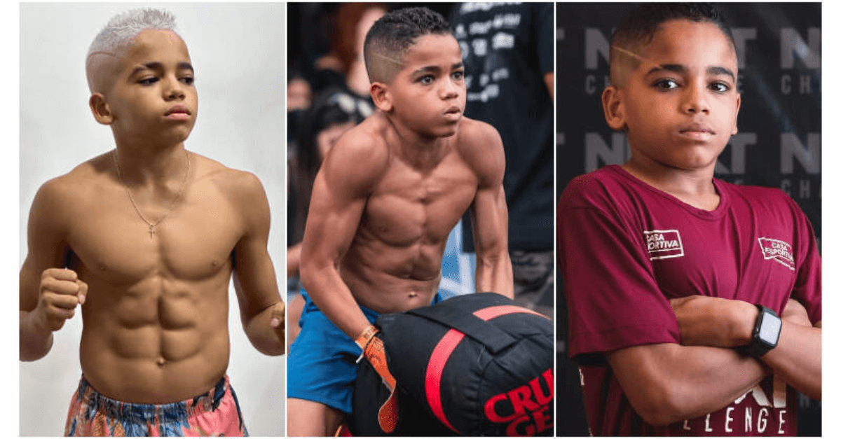 Cacauzinho Neto, de 12 anos, impressiona com rotina de treinos