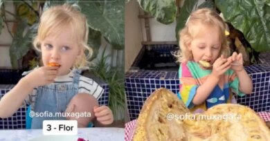 Conheça Sofia Muxagata, a menina de 2 anos que come de tudo