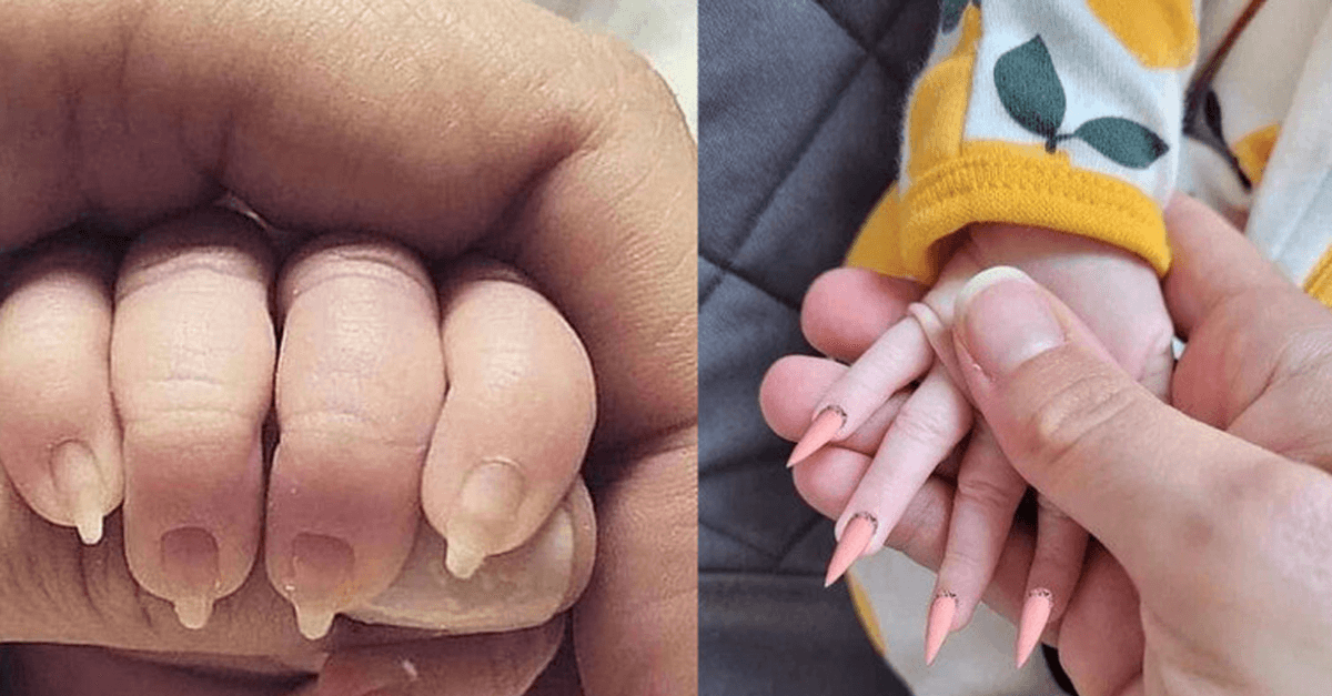 Influenciadora é cancelada após fazer unhas de gel em filha recém-nascida